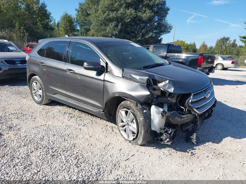 Vin: 2fmpk3j8xhbc40676, lot: 46721629, ford edge sel 20171