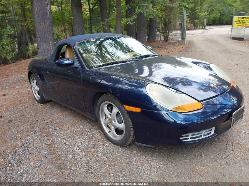 2000 Porsche Boxster, Wear, IAAI, VIN WP0CA2989YU624057