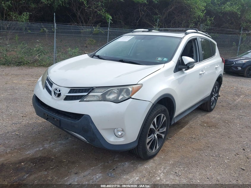 Vin: 2t3dfrev0fw261898, lot: 46721702, toyota rav4 limited 20152