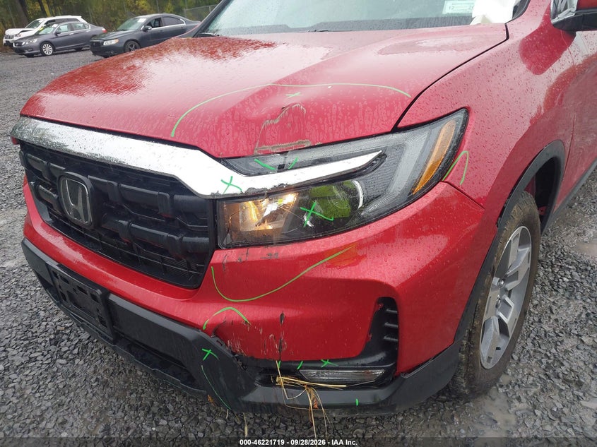 HONDA RIDGELINE 2025 VIN 5FPYK3F5XSB006563