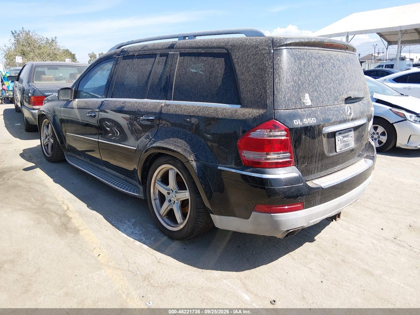 MERCEDES-BENZ GL 550 2008 VIN 4JGBF86E08A323314