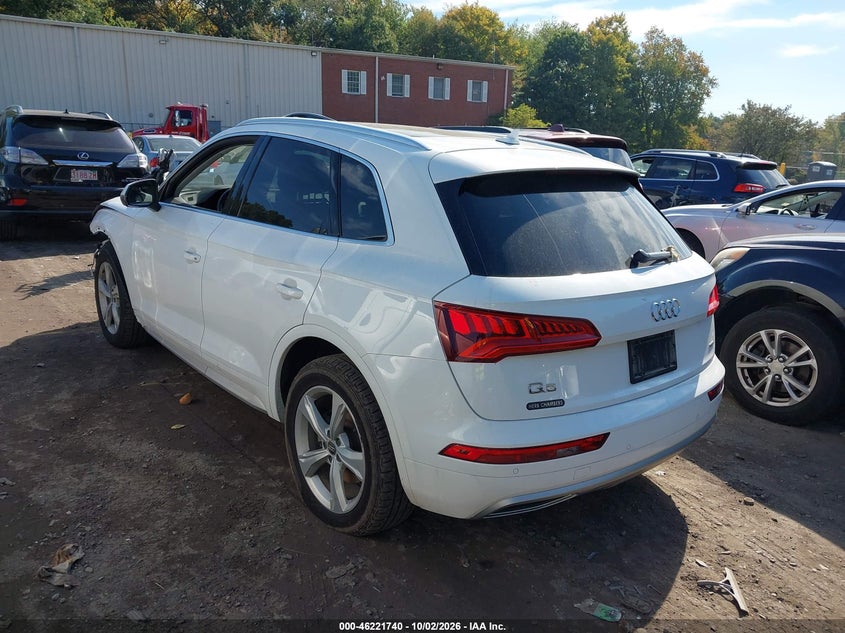 Vin: wa1anafy6l2037081, lot: 46721728, audi q5 titanium premium 45 tfsi quattro s tronic 20203