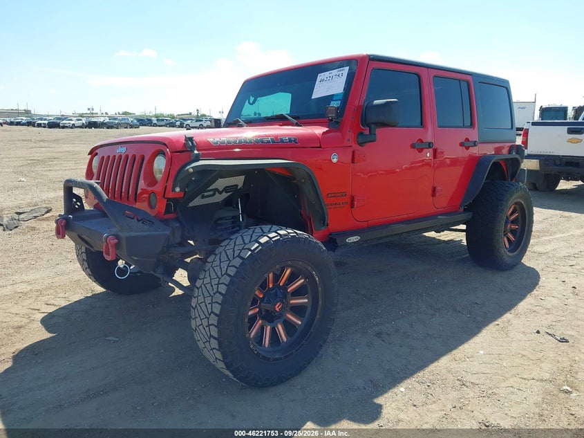 2017 Jeep Wrangler, Unknown, IAAI, VIN 1C4BJWDG1HL662907 — photo 2
