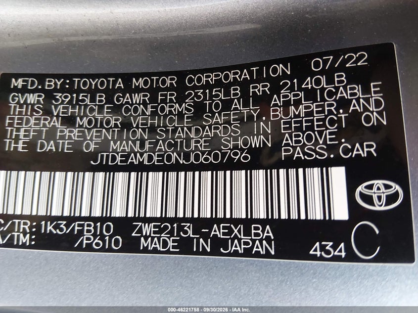 TOYOTA COROLLA - zdjęcie 9