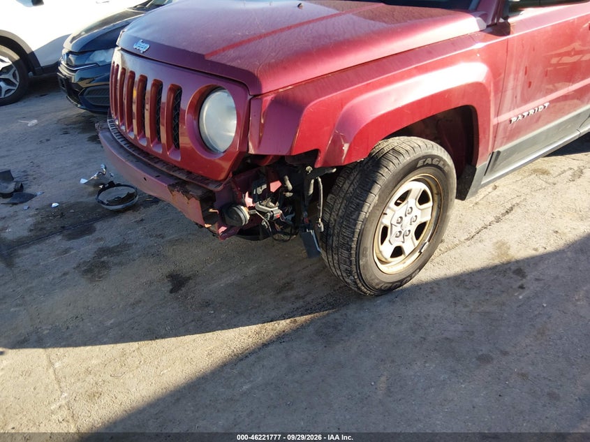 JEEP PATRIOT 2012 VIN 1C4NJPBA4CD606173