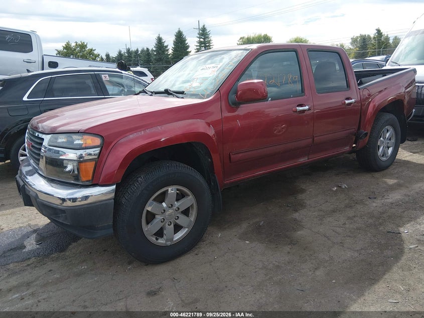 2010 GMC Canyon, Звичайний знос, IAAI, VIN 1GTJTCDE6A8103090 — фото 2