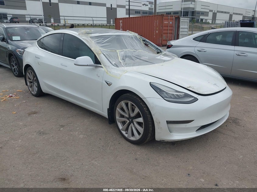 Vin: 5yj3e1eb5lf622677, lot: 46721793, tesla model 3 long range dual motor all-wheel drive 2020 img_1