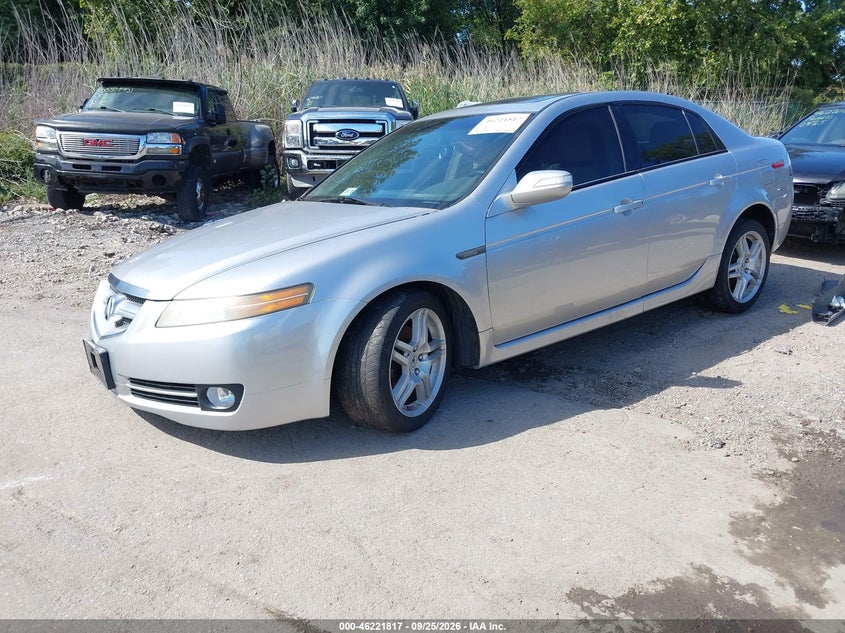 2008 Acura TL, Звичайний знос, IAAI, VIN 19UUA66278A014429 — фото 2