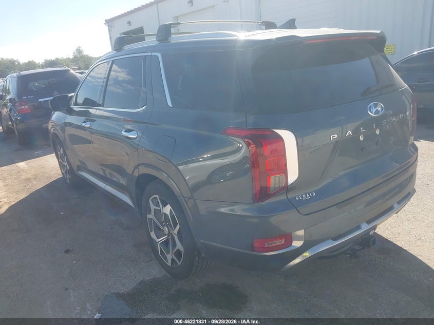 Vin: km8r7dhe3nu394731, lot: 46721819, hyundai palisade calligraphy 20223