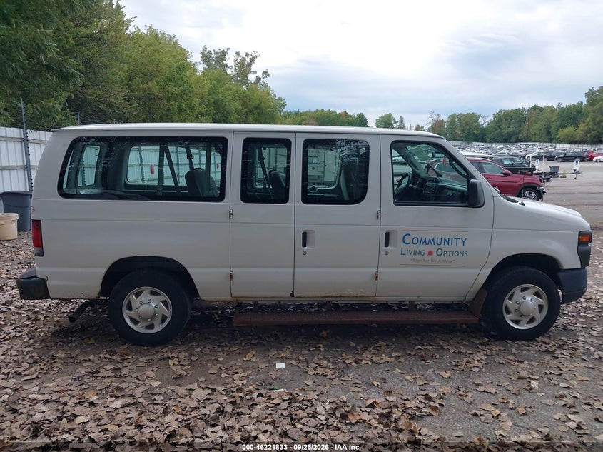 FORD E-150 2012 VIN 1FMNE1BW8CDB12584