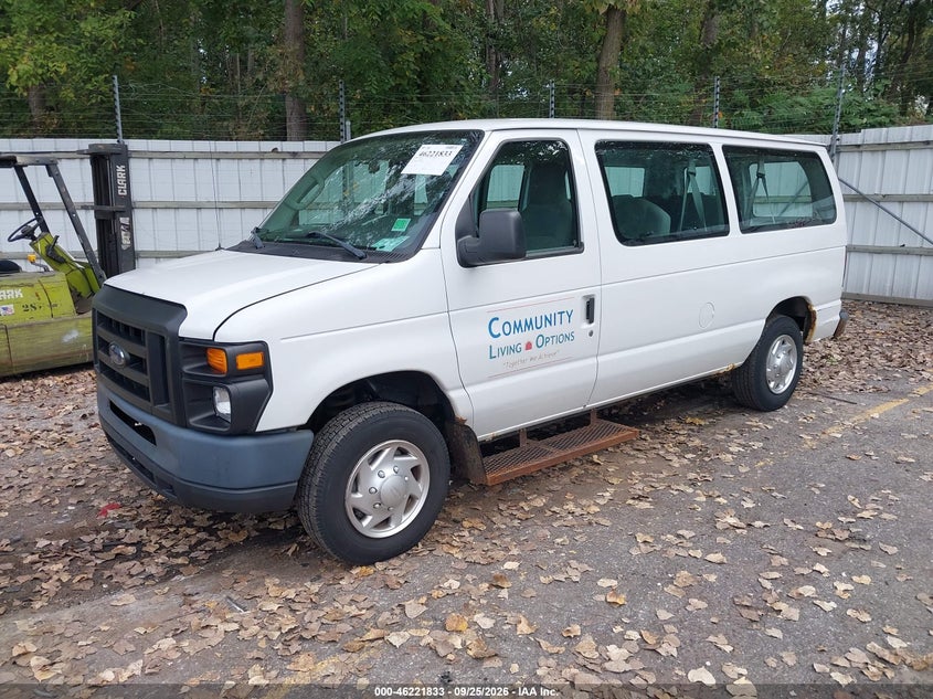 2012 Ford Econoline, Звичайний знос, IAAI, VIN 1FMNE1BW8CDB12584 — фото 2