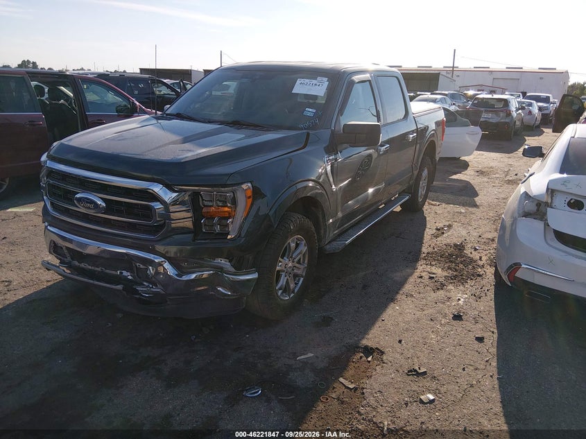 Vin: 1ftfw1e83mke85659, lot: 46721835, ford f-150 xlt 20212