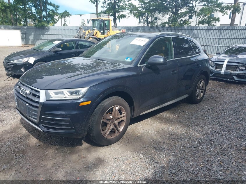 2018 Audi Q5, Звичайний знос, IAAI, VIN WA1BNAFY6J2153480 — фото 2