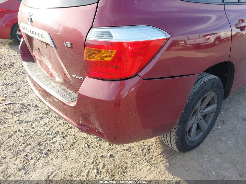 TOYOTA HIGHLANDER 2009 VIN JTEES41A492130231