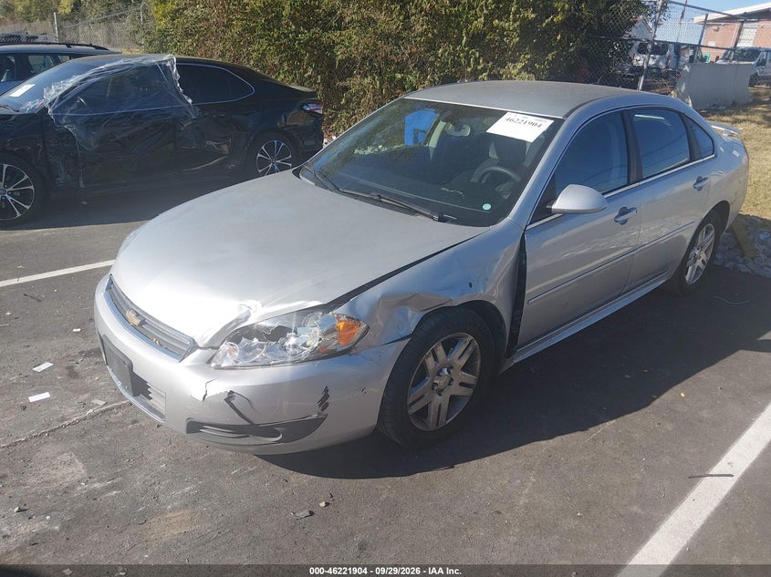 2011 Chevrolet Impala Lt, Left Side, IAAI, VIN 2G1WB5EK6B1253996 — photo 2