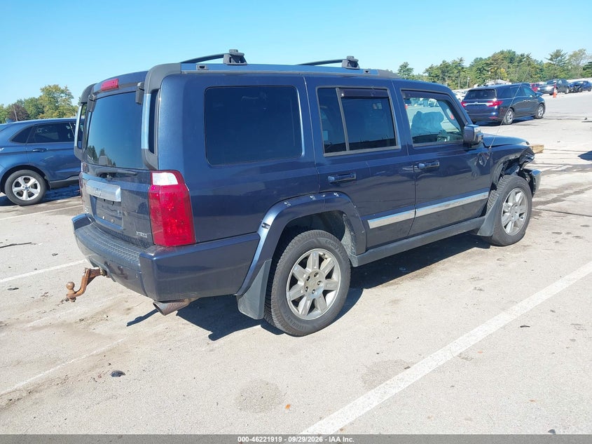 Vin: 1j4rg5gt0ac159191, lot: 46721907, jeep commander limited 20104