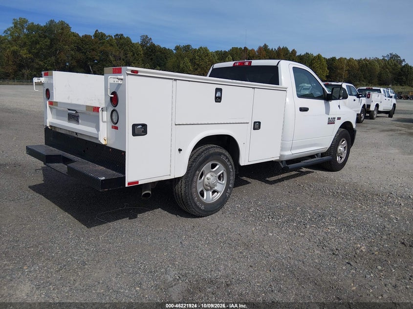 RAM 2500 2018 VIN 3C7WR4AJXJG313023