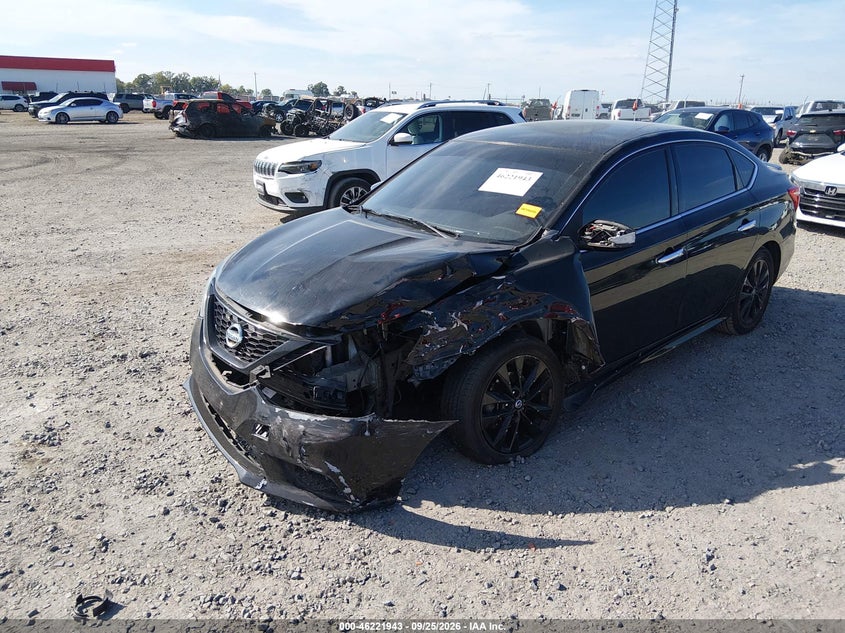 Vin: 3n1ab7ap8jy288234, lot: 46721931, nissan sentra sr 20182