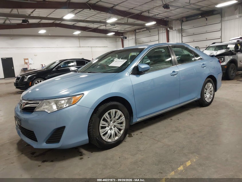 2012 Toyota Camry Le, Удар сзади, IAAI, VIN 4T4BF1FKBCR158099 — фото 2