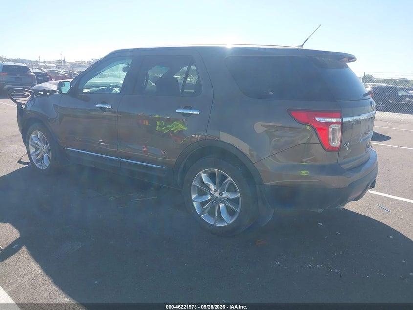 Vin: 1fm5k8d88fgc59619, lot: 46721966, ford explorer xlt 20153