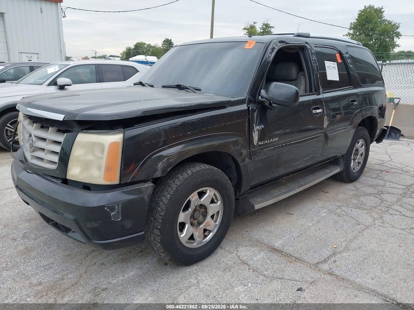 2002 Cadillac Escalade, Био/химия, IAAI, VIN 1GYEK63N82R136766 — фото 2