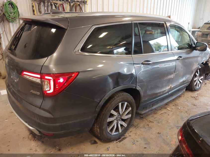 Vin: 5fnyf6h55lb034459, lot: 46721998, honda pilot awd ex-l 20204