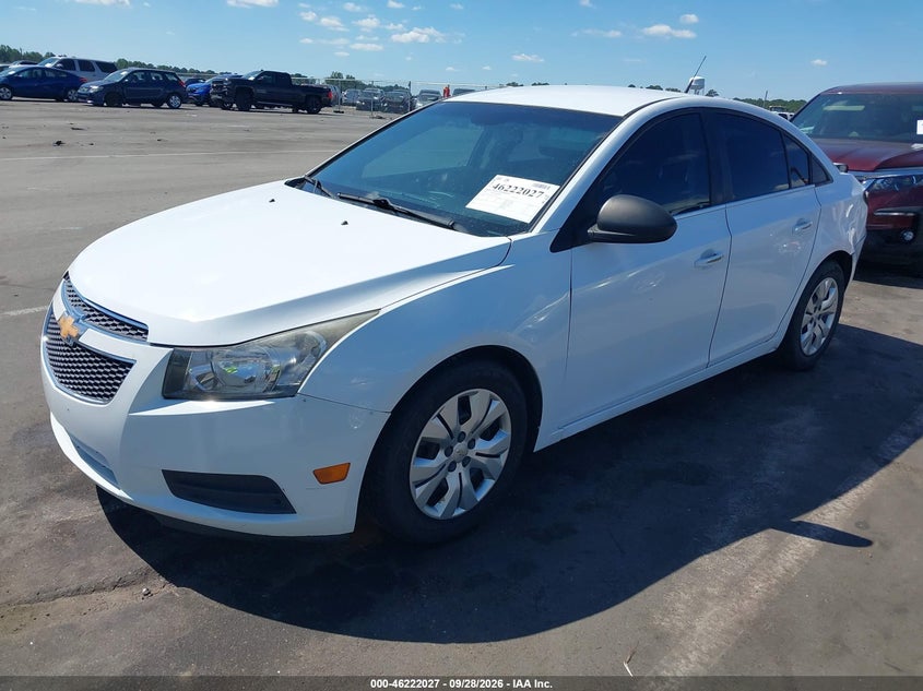 2012 Chevrolet Cruze Ls, Удар сзади, IAAI, VIN 1G1PD5SH5C7347332 — фото 2