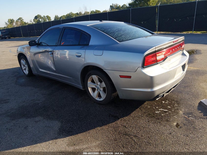 Vin: 2c3cdxbg9eh300566, lot: 46722043, dodge charger se 20143