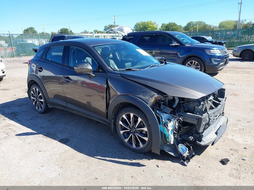 Vin: jm1dkfc71k1459980, lot: 46722046, mazda cx-3 touring 2019 img_1