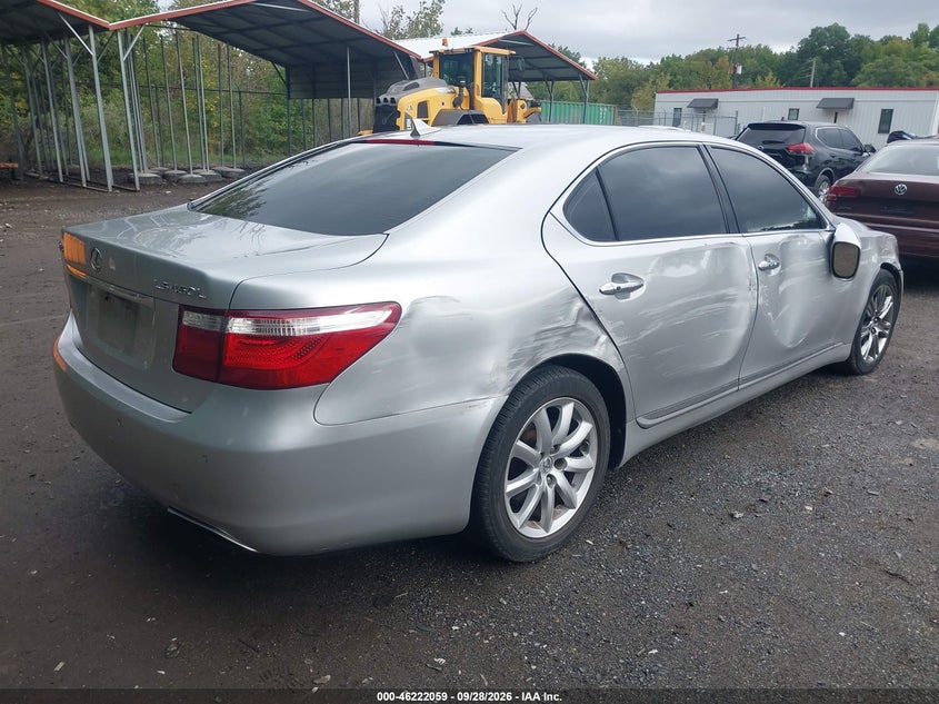 LEXUS LS 460 2007 VIN JTHGL46F675005093