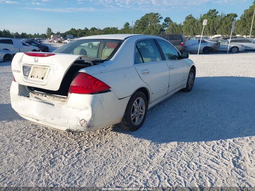 HONDA ACCORD SDN 2006 VIN 1HGCM56336A026886