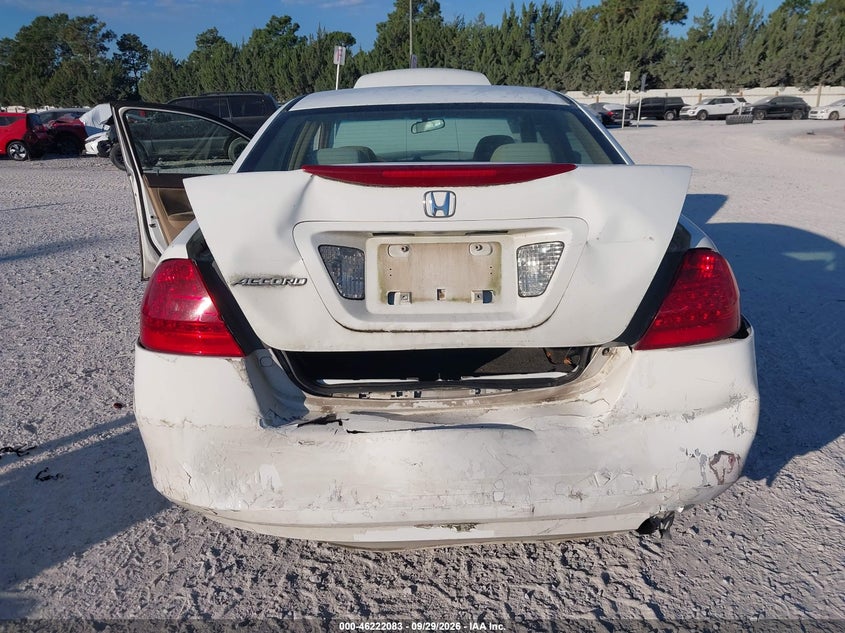 HONDA ACCORD SDN 2006 VIN 1HGCM56336A026886