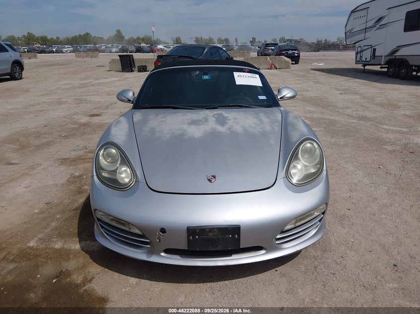 PORSCHE BOXSTER 2010 VIN WP0CA2A88AU710381