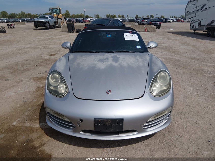 PORSCHE BOXSTER 2010 VIN WP0CA2A88AU710381