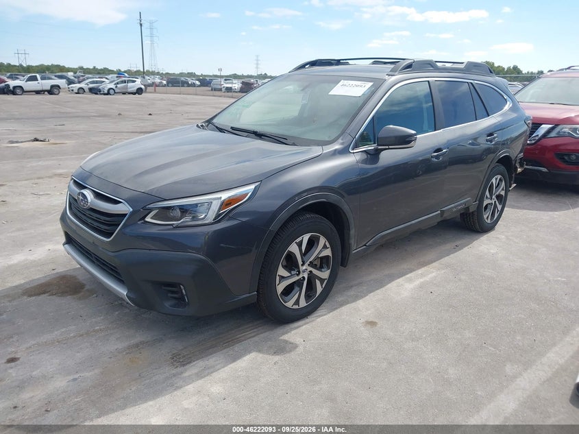 2020 Subaru Outback, Удар ззаду, IAAI, VIN 4S4BTGNDXL3110685 — фото 2