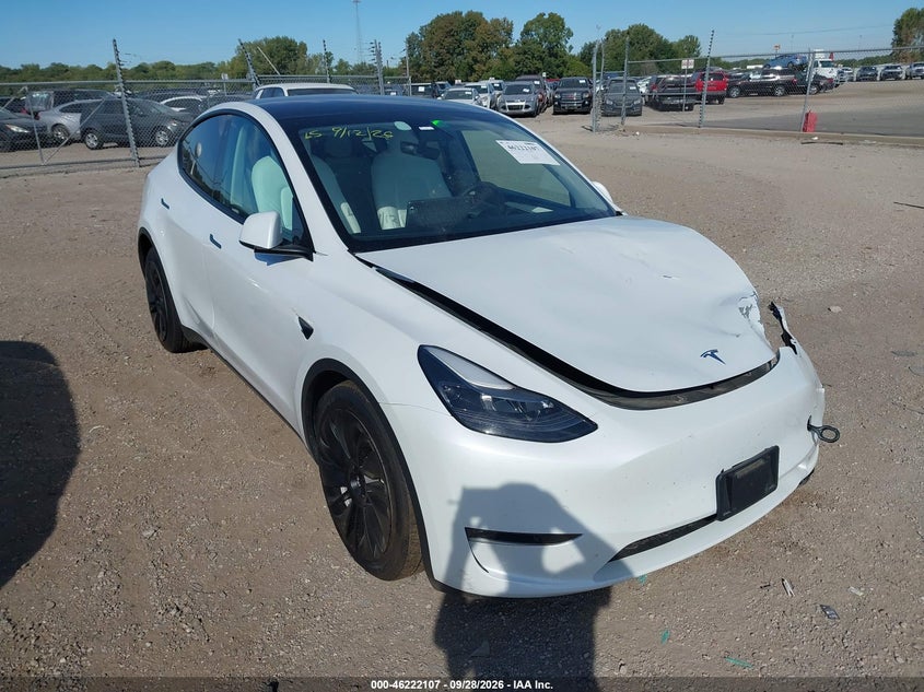 Vin: 7saygaeexpf647030, lot: 46722095, tesla modelo y awd/long range dual motor all-wheel drive 2023 img_1