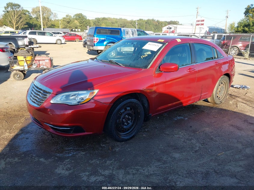 Vin: 1c3ccbab3dn642290, lot: 46722112, chrysler 200 lx 20132