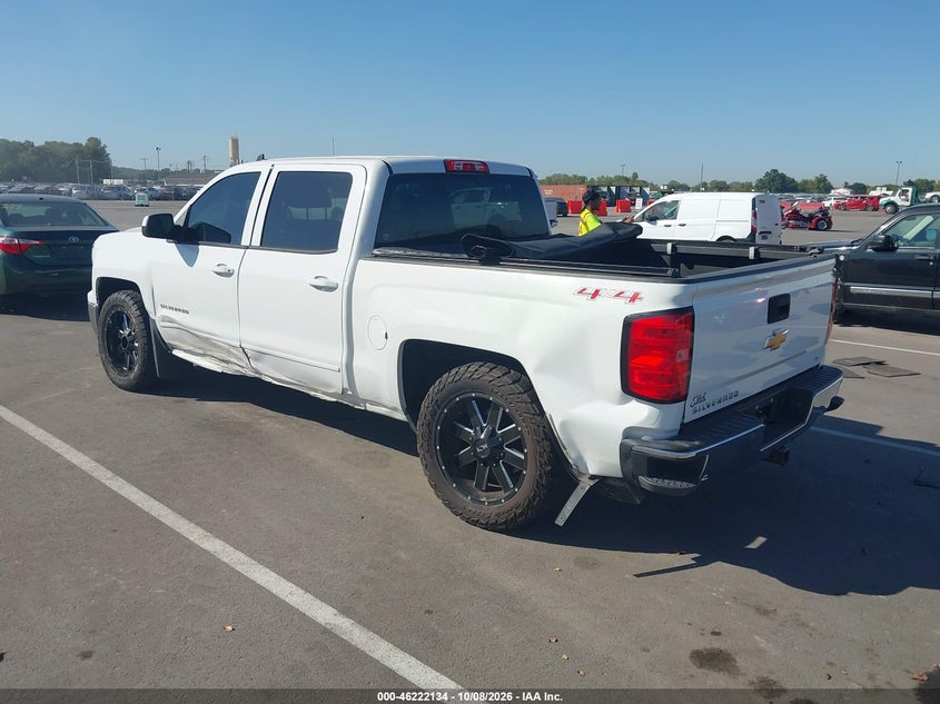 Vin: 3gcukrec0fg345438, lot: 46722123, chevrolet silverado 1500 1lt 20153