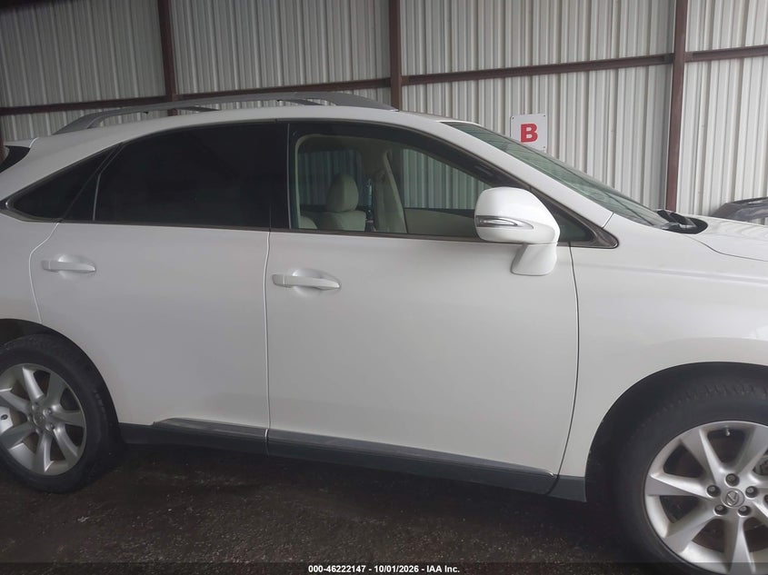 LEXUS RX 2012 VIN JTJZK1BA5C2006010