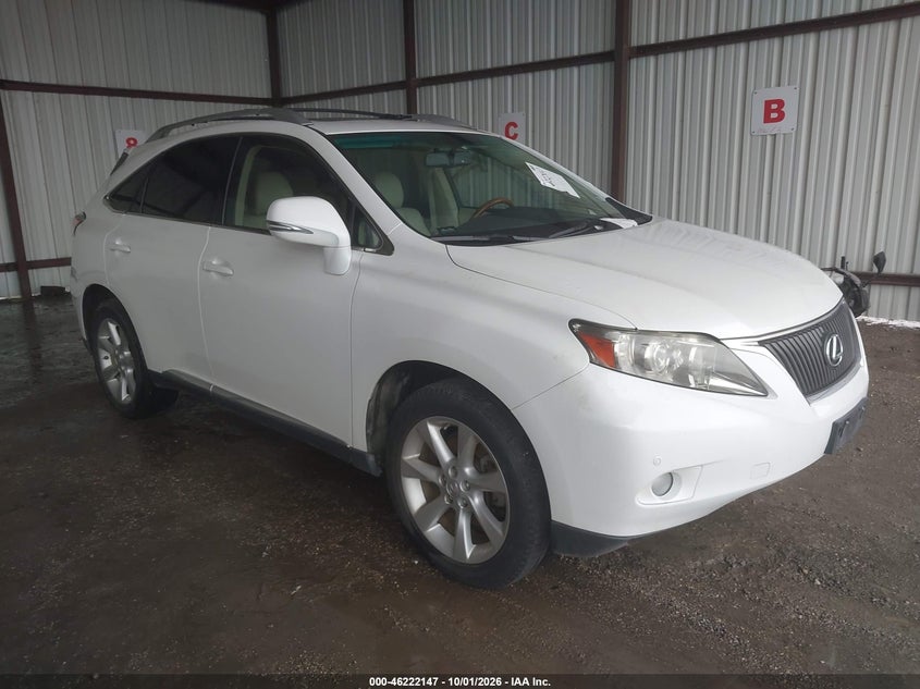 Vin: jtjzk1ba5c2006010, lot: 46722135, lexus rx 350 20121