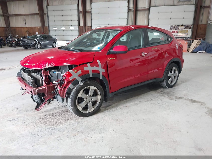 Vin: 3czru6h37jg716950, lot: 46722164, honda hr-v lx 20182