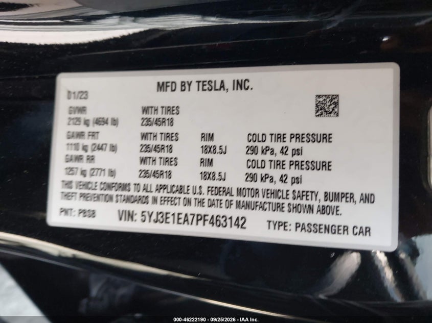 TESLA MODEL 3 - zdjęcie 9