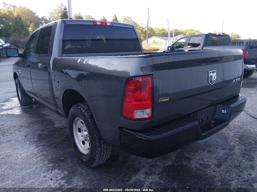 Vin: 1c6rr7kg6gs345393, lot: 46722190, ram 1500 tradesman 20163
