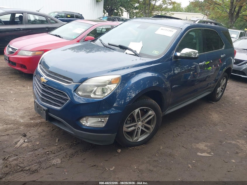 2016 Chevrolet Equinox, Звичайний знос, IAAI, VIN 2GNFLGEK4G6175784 — фото 2