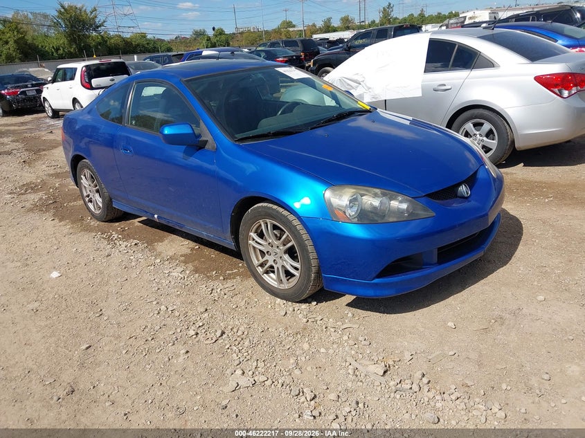 2006 Acura Rsx, Левый бок, IAAI, VIN JH4DC54836S007459