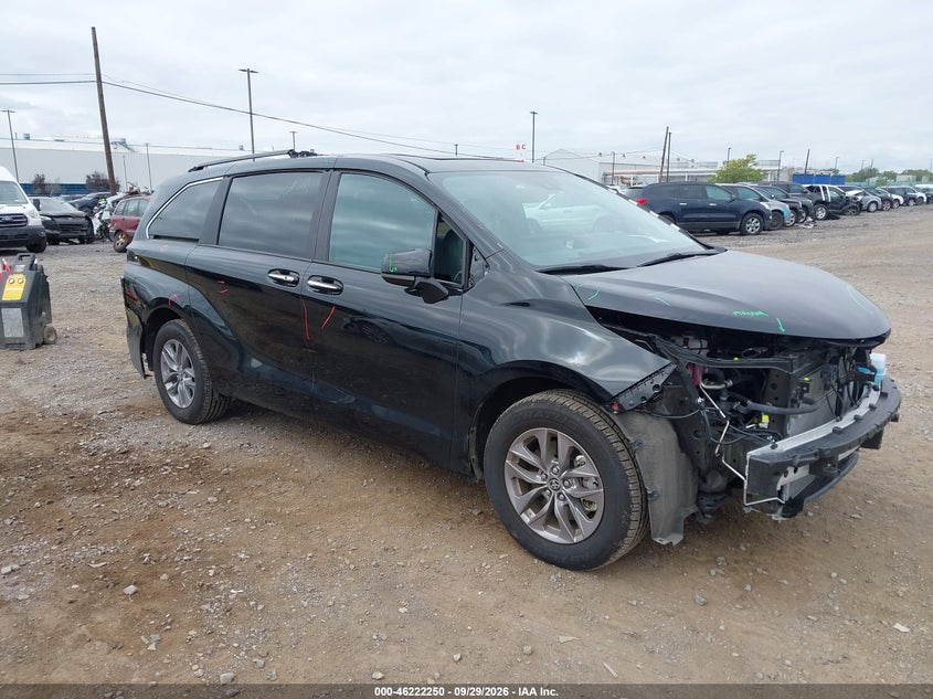 Vin: 5tdjrkec1ss251389, lot: 46722238, toyota sienna xle 2025 img_1