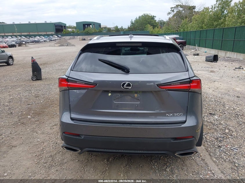 LEXUS NX 300 2019 VIN JTJBARBZ9K2184509