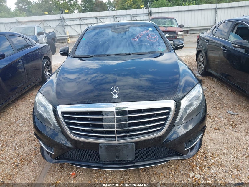 MERCEDES-BENZ S 550 2015 VIN WDDUG8CB4FA171366