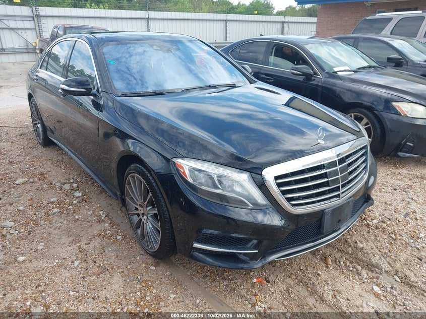 Vin: wddug8cb4fa171366, lot: 46722324, mercedes-benz s 550 20151