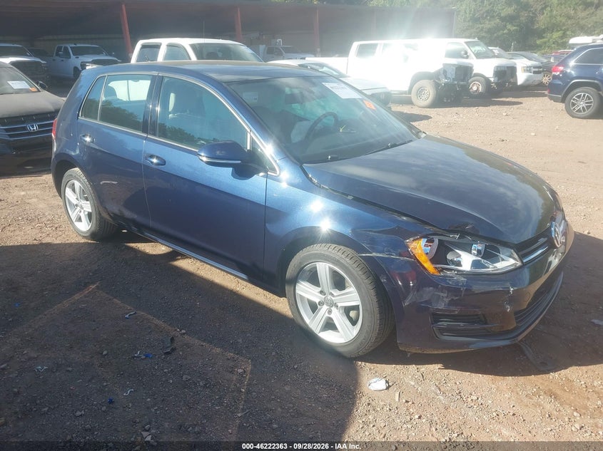 Vin: 3vw217au6hm067871, lot: 46722351, volkswagen golf s/wolfsburg/se/sel 20171